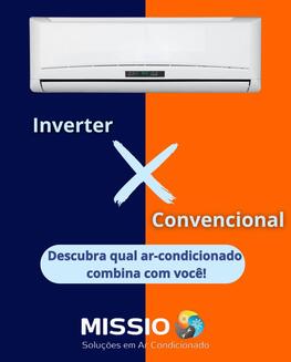 Inverter ou ar condicionado convencional
